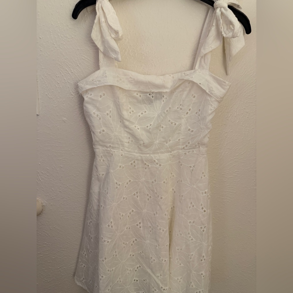 Lulus Tie Sleeve Mini Dress